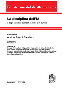 La disciplina dell'IA e degli algoritmi avanzati in Italia e in Europa