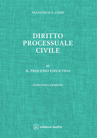 Diritto processuale civile. Vol. 3: Il processo esecutivo