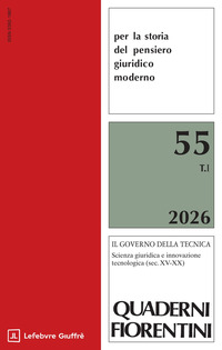 Quaderni fiorentini per la storia del pensiero giuridico moderno. Vol. 55