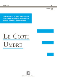 Le corti umbre. Vol. 1: Gennaio-Aprile