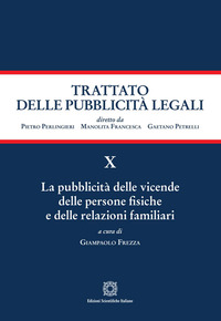 La pubblicità delle vicende delle persone fisiche e delle relazioni familiari
