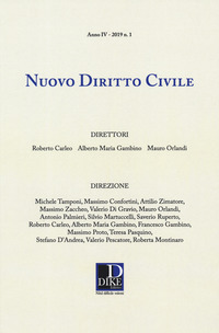 Nuovo diritto civile. Vol. 1