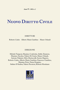 Nuovo diritto civile. Vol. 1