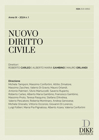 Nuovo diritto civile. Vol. 1