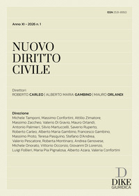 Nuovo diritto civile. Vol. 1