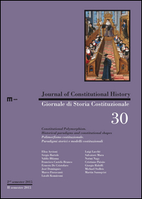 Giornale di storia costituzionale. Ediz. italiana e inglese. Vol. 30