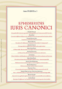 Ephemerides Iuris canonici. Vol. 1
