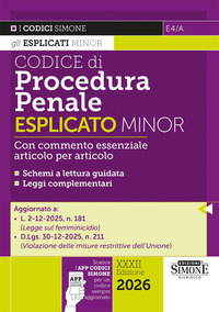 Codice di procedura penale. Esplicato minor