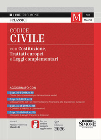 Codice civile. Con Costituzione, Trattato UE e leggi complementari