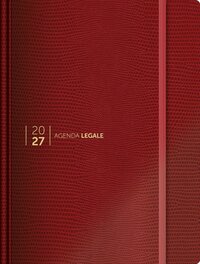 Agenda Legale 2027 Lizard Rossa con App Agenda Legale PRO
