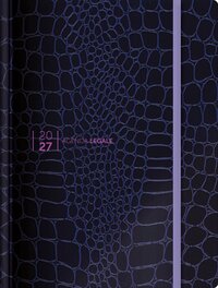 Agenda Legale 2027 Croco Purple con App Agenda Legale PRO