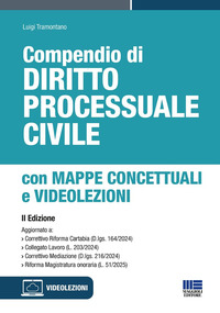 Compendio di diritto processuale civile con mappe concettuali