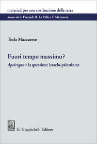 Fuori tempo massimo? «Apeirogon» e la questione israelo-palestinese