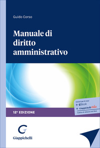 Manuale di diritto amministrativo