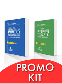 Kit manuali superiori 2021/2022: Manuale superiore di penale + Manuale superiore di amministrativo