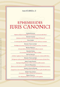 Ephemerides iuris canonici. Vol. 2
