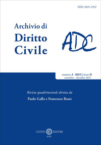 Rivista archivio di diritto civile. Vol. 3
