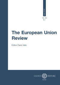 The European Union Review. Vol. 30